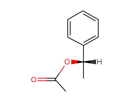 Molecular Structure of 16197-93-6 (Benzenemethanol, a-methyl-, acetate, (S)-)
