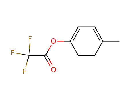 Molecular Structure of 1813-29-2 (Trifluoroacetic acid p-tolyl ester)