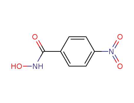 Molecular Structure of 1613-76-9 (N-hydroxy-4-nitrobenzamide)