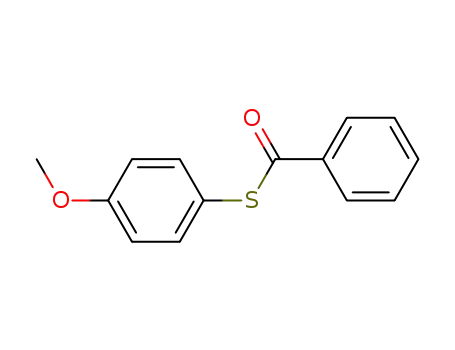 Molecular Structure of 24197-73-7 (Benzenecarbothioic acid, S-(4-methoxyphenyl) ester)