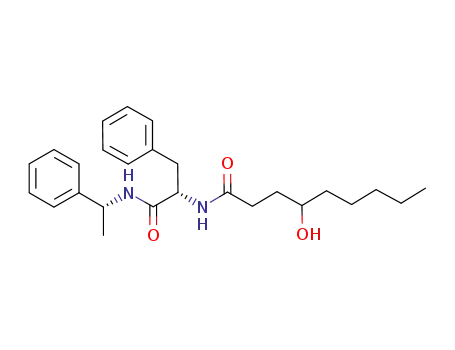 (S)-2-[4-hydroxynonanamide]-3-phenyl-N-[(R)-1-phenylethyl]propanamide