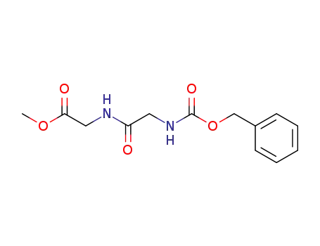 Molecular Structure of 13437-63-3 (methyl N-[(benzyloxy)carbonyl]glycylglycinate)