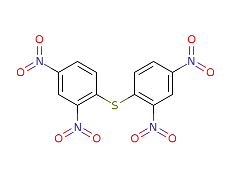 Molecular Structure of 2253-67-0 (BIS(2,4-DINITROPHENYL) DISULFIDE)