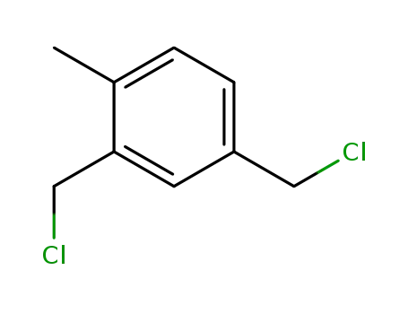 Molecular Structure of 2735-05-9 (2,4-bis(chloromethyl)toluene)