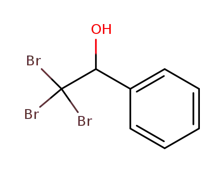 Molecular Structure of 38158-81-5 (Benzenemethanol, a-(tribromomethyl)-)