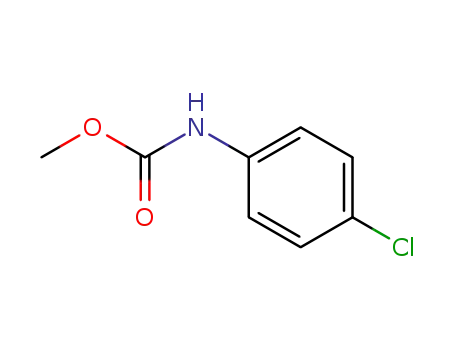 Molecular Structure of 940-36-3 (N-(4-Chlorophenyl)carbamic acid methyl ester)