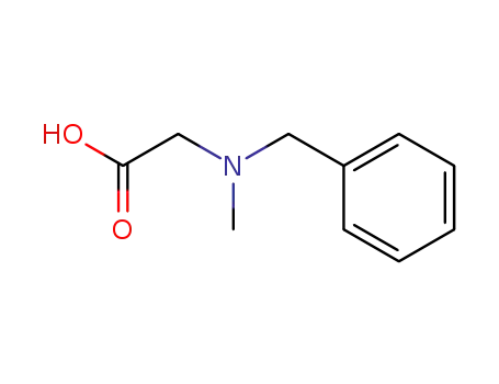 Molecular Structure of 37429-48-4 (N-benzyl-N-methylglycine(SALTDATA: FREE))