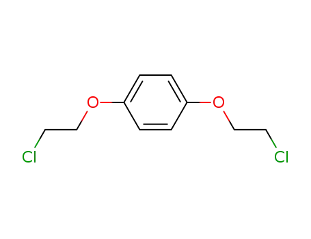 Molecular Structure of 37142-37-3 (1,4-Bis(2-chloroethoxy)benzene)