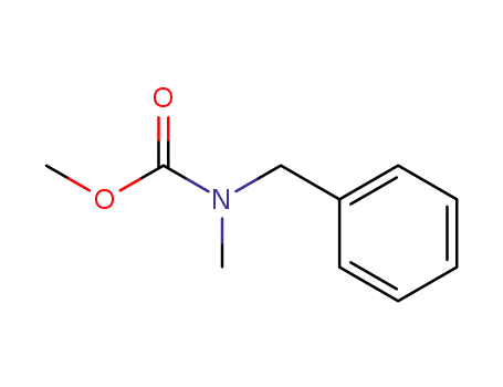 Molecular Structure of 56475-82-2 (Carbamic acid, methyl(phenylmethyl)-, methyl ester)