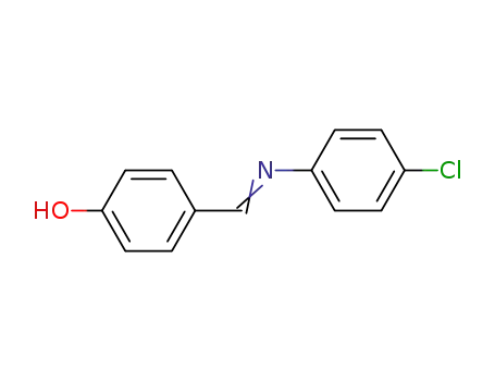 Molecular Structure of 3369-35-5 (phenyl N-(4-chlorophenyl)formimidate)