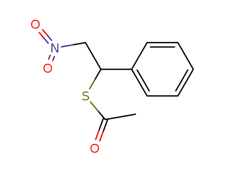 S-2-nitro-1-phenylethyl thiolacetate