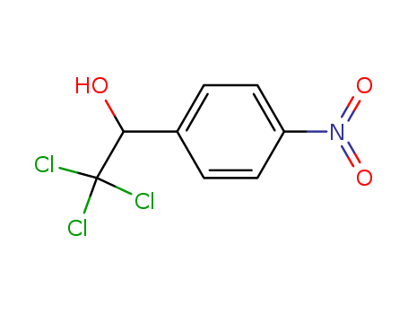 Benzenemethanol, 4-nitro-a-(trichloromethyl)-