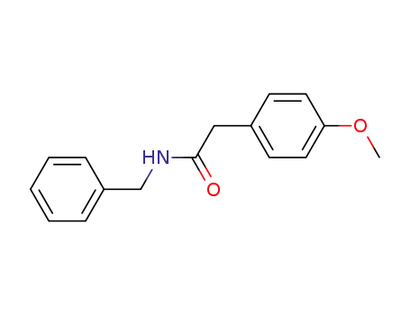 Molecular Structure of 52532-96-4 (N-benzyl-2-(4-methoxyphenyl)acetamide)