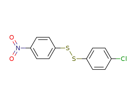 1-(4-chlorophenyl)-2-(4-nitrophenyl)disulfane