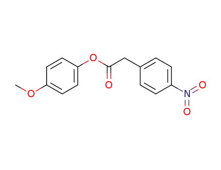 4-Nitrobenzeneacetic acid 4-methoxyphenyl ester