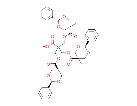 bis-2,2-(5-methyl-2-phenyl-1,3-dioxane-5-carbonyloxy)methyl-3-(5-methyl-2-phenyl-1,3-dioxane-5-carbonyloxy)propanoic acid