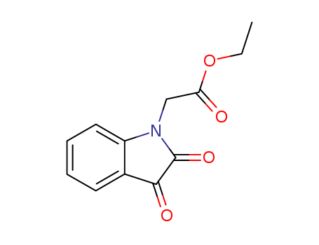 ethyl (2,3-dioxo-2,3-dihydro-1H-indol-1-yl)acetate