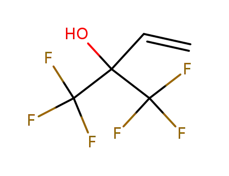 Molecular Structure of 19701-19-0 (2-VINYLHEXAFLUOROISOPROPANOL)