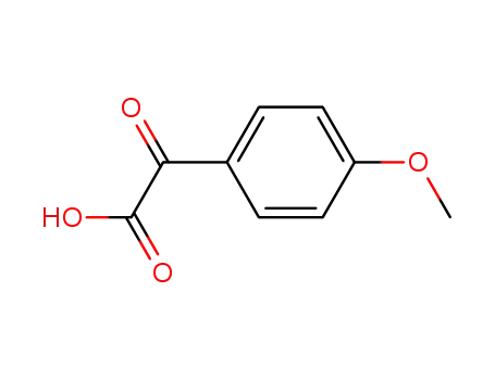 Molecular Structure of 7099-91-4 (2-(4-Methoxyphenyl)-2-oxoacetic acid)
