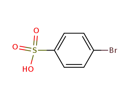 Molecular Structure of 138-36-3 (4-BROMOBENZENESULFONIC ACID MONOHYDRATE)