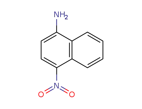 Molecular Structure of 776-34-1 (4-Nitro-1-naphthylamine)