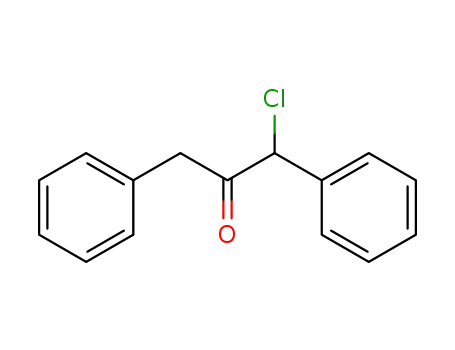 Molecular Structure of 24767-69-9 (1-chloro-1,3-diphenylpropan-2-one)