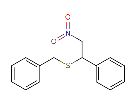 benzyl (2-nitro-1-phenylethyl) sulfide