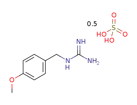 1-(4-methoxybenzyl)guanidine hemisulfate
