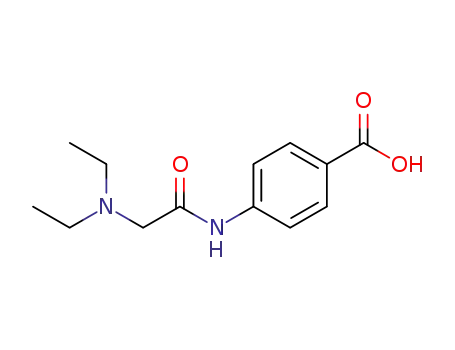 4-(2-(diethylamino)acetamido)benzoic acid