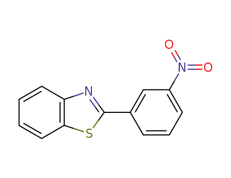 Molecular Structure of 22868-33-3 (2-(3-Nitro-phenyl)-benzothiazole)