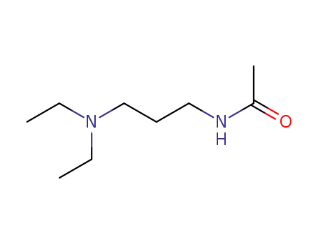 Molecular Structure of 32039-09-1 (N-[3-(diethylamino)propyl]acetamide)