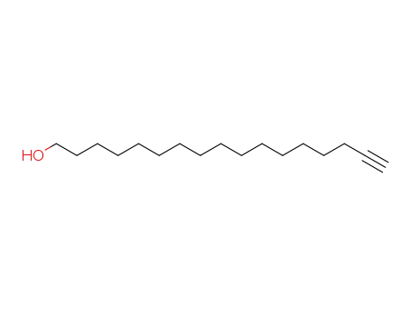 Molecular Structure of 62873-30-7 (16-Heptadecyn-1-ol)