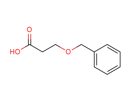 Molecular Structure of 27912-85-2 (3-(benzyloxy)propanoic acid)