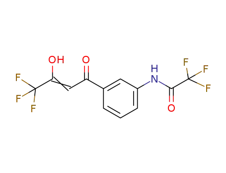 3-trifluoroacetamidobenzoyltrifluoroacetonate