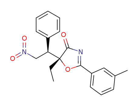 (5R)-5-ethyl-5-((R)-2-nitro-1-phenylethyl)-2-(m-tolyl)oxazol-4(5H)-one