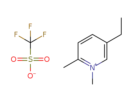 1,2-dimethyl-5-ethylpyridinium trifluoromethanesulfonate