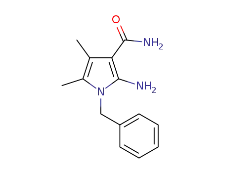 2-amino-1-benzyl-4,5-dimethyl-1H-pyrrole-3-carboxamide