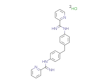 N,N'-(methylenebis(1,4-phenylene))dipicolinimidamide dihydrochloride