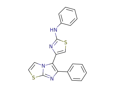 N-phenyl-4-(6-phenylimidazo[2,1-b]thiazol-5-yl)thiazol-2-amine