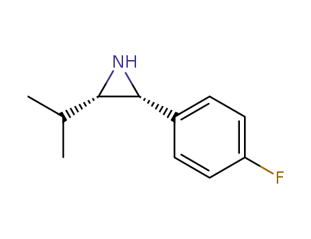 (2R,3S)-2-(4-fluorophenyl)-3-isopropylaziridine