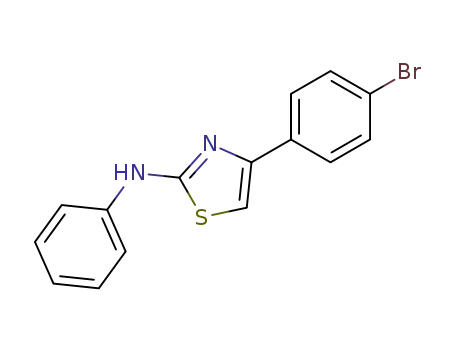 4-(4-bromophenyl)-N-phenyl-1,3-thiazol-2-amine
