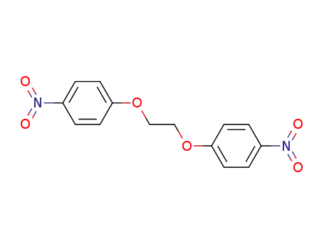 Molecular Structure of 14467-69-7 (Benzene,1,1'-[1,2-ethanediylbis(oxy)]bis[4-nitro-)
