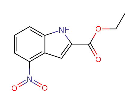 ethyl 4-nitro-1H-indole-2-carboxylate cas  4993-93-5