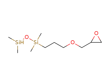 1,1,3,3-tetramethyl-1-(3-(oxiran-2-ylmethoxy)propyl)disiloxane