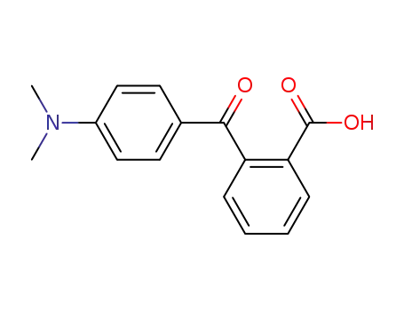 Molecular Structure of 21528-31-4 (2-[4-(dimethylamino)benzoyl]benzoic acid)