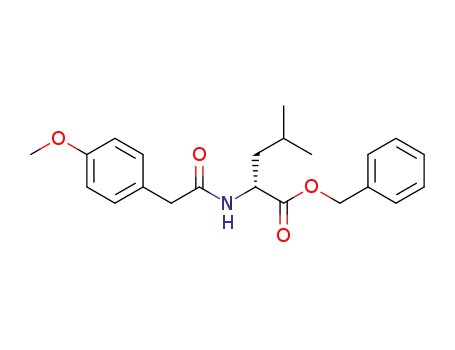 N-(p-methoxylphenylacetyl)-D-leucine benzyl ester
