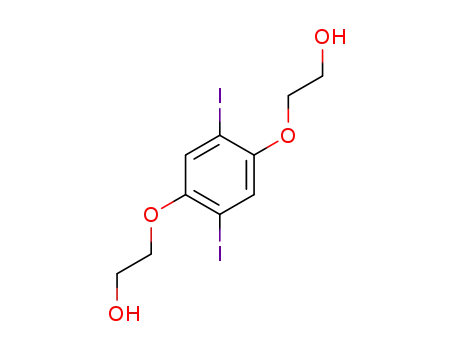 1,4-bis(2-hydroxyethoxy)-2,5-diiodobenzene
