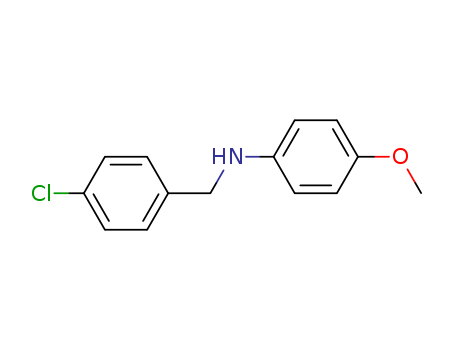 N-[(4-chlorophenyl)methyl]-4-methoxyaniline