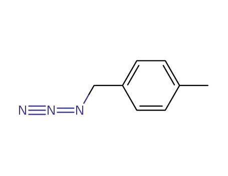 Molecular Structure of 17271-89-5 (1-(azidomethyl)-4-methylbenzene(SALTDATA: FREE))
