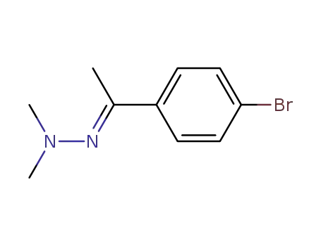 Molecular Structure of 5757-83-5 (2-[1-(4-bromophenyl)ethylidene]-1,1-dimethylhydrazine)